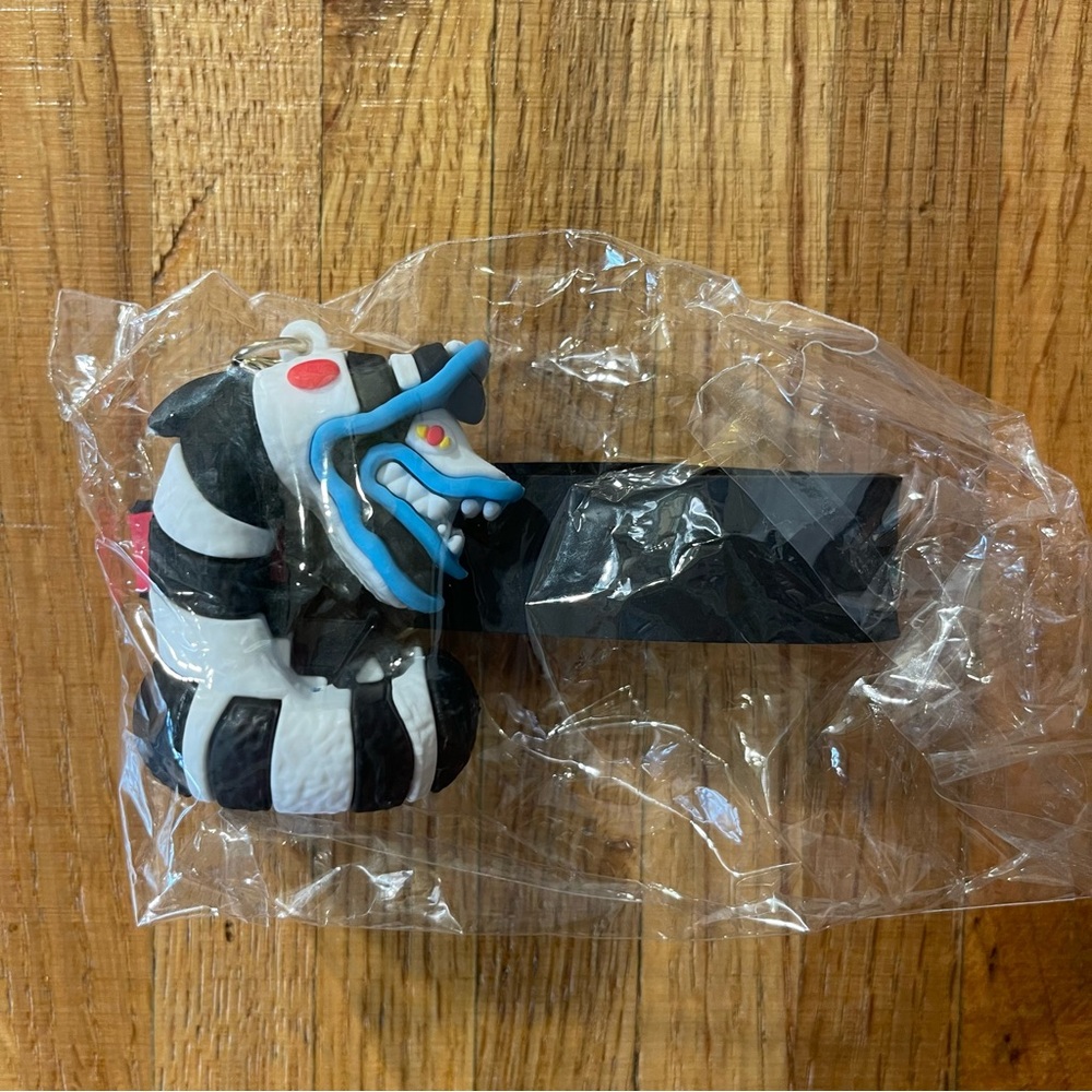 Beetlejuice Sandworm Keychain